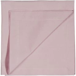Bestes Angebot 😉 Linum ROBERT Serviette - 4er Set - 45x45 Cm - Light Pink F11 🧨