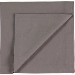 Großhandel 🎉 Linum ROBERT Serviette - 4er Set - 45x45 Cm - Mole Brown G14 👏