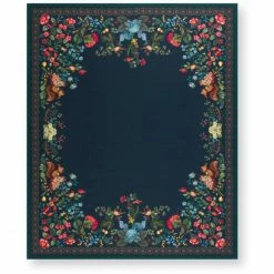 Bestpreis 🥰 Pip Studio Winter Wonderland Overall Mitteldecke - 100x100 Cm - Dark Blue 🧨