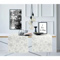 Bestpreis 🔔 Apelt ❄ Christmas Glam 4711 Mitteldecke - 85x85 Cm - Grau ✨ -Pichler Shop unnamed file 1179