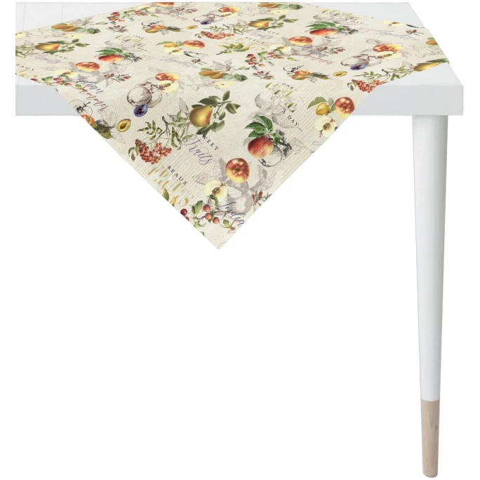 Auslauf 🎉 Apelt Herbstzeit 1609 Mitteldecke - 88x88 Cm - Natur/orange 👏 1 Auslauf 🎉 Apelt Herbstzeit 1609 Mitteldecke - 88x88 Cm - Natur/orange 👏