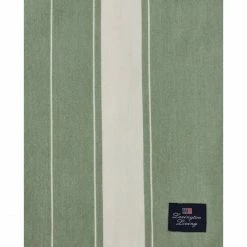 Auslauf 🥰 Lexington Striped Organic Cotton Tischdecke - 150x250 Cm - Green/white 🔥 -Pichler Shop unnamed file 122