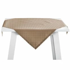 Schlussverkauf 🔥 Pichler Casa Mitteldecke - 80x80 Cm - Taupe 🥰