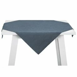 Bestes Angebot 🔥 Pichler CORDOBA Mitteldecke - 80x80 Cm - Rauchblau ✨