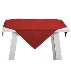 Coupon 🔔 Pichler Mondo Mitteldecke - 100x100 Cm - Burgund ⌛