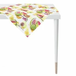 Blitzangebot ✔️ Apelt ☀️ Summer Garden 7187 Mitteldecke - 100x100 Cm - Bunt-multi 🧨