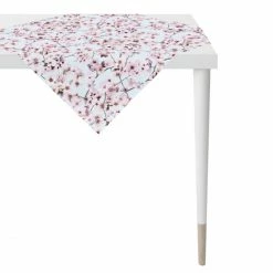 Angebote 😍 Apelt Springtime Mitteldecke - 88x88 Cm - Hellblau / Rose ⭐