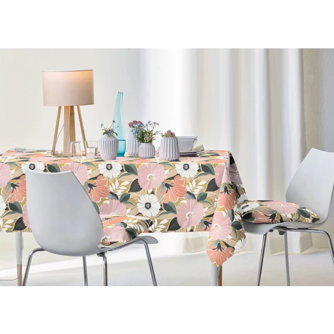 Budget 🎉 Apelt Loftstyle Astrid Mitteldecke - 100x100 Cm - Apricot / Rose ✨ 2 Budget 🎉 Apelt Loftstyle Astrid Mitteldecke - 100x100 Cm - Apricot / Rose ✨ – Bild 2