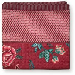 Neu ❤️ Pip Studio Flower Festival Mitteldecke - 100x100 Cm - Dark Blue 👏 -Pichler Shop unnamed file 1408