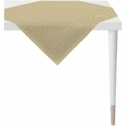 Angebote 🌟 Apelt 🔔 Christmas Glam 4705 Mitteldecke - 85x85 Cm - Goldfarben 🔔