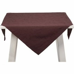 Blitzangebot ✨ Pichler SCALA Mitteldecke - 100x100 Cm - Bordeaux ✔️