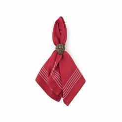 Auslauf ⭐ Lexington Pine Cone Napkin Serviettenring - Ø 4 Cm - Braun ✨ -Pichler Shop unnamed file 1527