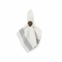 Auslauf ⭐ Lexington Pine Cone Napkin Serviettenring - Ø 4 Cm - Braun ✨ -Pichler Shop unnamed file 1528