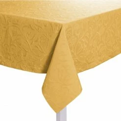 Coupon 🌟 Pichler Cordoba Tischdecke - 130x170 Cm - Gold 🎉