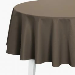 Bester Verkauf 🥰 Pichler Mondo Tischdecke Rund - Ø170 Cm - Graphit 🎁