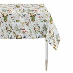 Am billigsten ⌛ Apelt 3610 Tischdecke - 150x250 Cm - Weiß / Multi 🔔