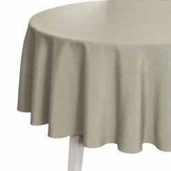 Angebote 🧨 Pichler Como Tischdecke Rund - Ø 170 Cm - Platin ⭐