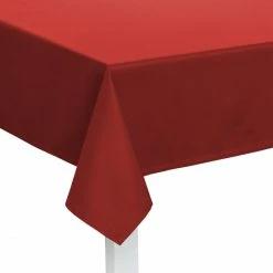 Am billigsten 🔔 Pichler Mondo Tischdecke - 130x170 Cm - Burgund ✔️