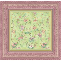 Aktion 😉 Bassetti PALLANZA Tischdecke - 170x170 Cm - V1 - Grün 🛒