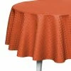 Neu 🎁 Pichler Casa Tischdecke - Ø 140 Cm - Cognac ⭐