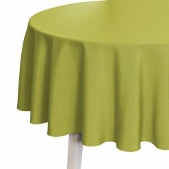 Bester Verkauf 🥰 Pichler Como Tischdecke Rund - Ø 170 Cm - Limone 😉