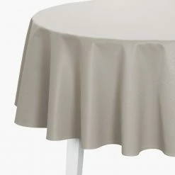Budget 🧨 Pichler Mondo Tischdecke Rund - Ø170 Cm - Platin 😍