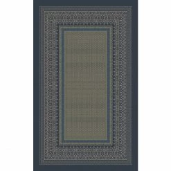 Budget 🛒 Bassetti ROCCARASO Tischdecke - 150x250 Cm - B1-blau 👏