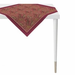 Auslauf 🛒 Apelt Herbstzeit 1310 Mitteldecke - 85x85 Cm - Rot 🥰