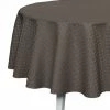 Brandneu 🛒 Pichler Casa Tischdecke - Ø 140 Cm - Anthrazit ⌛