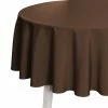Rabatt 🧨 Pichler Como Tischdecke Rund - Ø 170 Cm - Mokka 👏