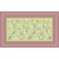 Blitzangebot ✔️ Bassetti PALLANZA Tischdecke - 150x250 Cm - V1 - Grün 😍