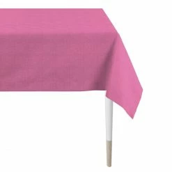 Angebote ✨ Apelt Uni-Basic Arizona Tischdecke - 135x170 Cm - Pink ❤️