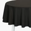 Bestpreis 🔔 Pichler Mondo Tischdecke Rund - Ø170 Cm - Noir 😍