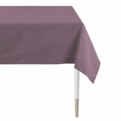 Schlussverkauf 🌟 Apelt Uni-Basic Arizona Tischdecke - 135x170 Cm - Mauve ✨