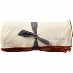 Billig 😍 Södahl BITZ ORGANIC Bio-Tischdecke - 140x250 Cm - Cream/amber 👏