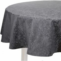 Coupon ✨ Pichler MARBLE Tischdecke Rund - Ø 170 Cm - Anthrazit 👏