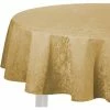 Bester Verkauf 👍 Pichler MARBLE Tischdecke Rund - Ø 170 Cm - Goldfarben 🤩