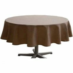 Bestes Angebot ❤️ Pichler PANAMA Tischdecke Rund - Ø 170 Cm - Taupe 🎁
