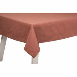 Schlussverkauf 🎁 Pichler SCALA Tischdecke - 130x170 Cm - Koralle ✨