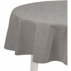 Budget 🔥 Pichler SCALA Tischdecke Rund - Ø 170 Cm - Grey 😉