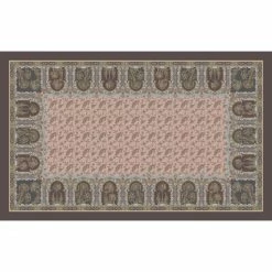 Auslauf 🛒 Bassetti PIAZZA DEI NORMANNI Tischdecke - 150x250 Cm - P1-rosa 👏