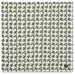 Billig 👍 Lexington Printed Organic Cotton Twill Serviette - 50x50 Cm - White/green 😀