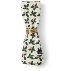 Billig 👍 Lexington Printed Organic Cotton Twill Serviette - 50x50 Cm - White/green 😀 -Pichler Shop unnamed file 787