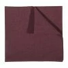 Neu ⌛ Pad LEDA Serviette 4er-Set - 45x45 Cm - Bordeaux 💯