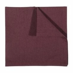 Neu ⌛ Pad LEDA Serviette 4er-Set - 45x45 Cm - Bordeaux 💯