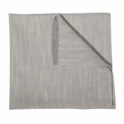 Auslauf ❤️ Pad REFLEX Serviette 4er-Set - 45x45 Cm - Light Grey ✔️