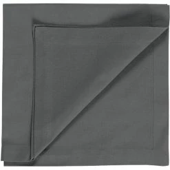 Bestpreis 😍 Linum ROBERT Serviette - 4er Set - 45x45 Cm - Granite Grey G19 😉