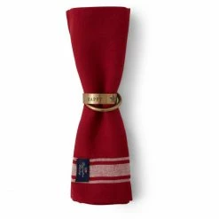 Auslauf 👏 Lexington Cotton Linen Side Stripes Serviette - 50x50 Cm - Red/white 🎉 -Pichler Shop unnamed file 863