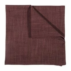 Aktion ⭐ Pad REFLEX Serviette 4er-Set - 45x45 Cm - Bordeaux ⭐