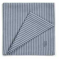 Bestpreis 🛒 Marc O'Polo Tentstra Bio-Serviette 4er-Set - 4 Servietten à 45x45 Cm - Smoke Blue 👏